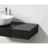 Столешница VITRA ORIGIN 120 см, правосторонняя, черный дуб 65927